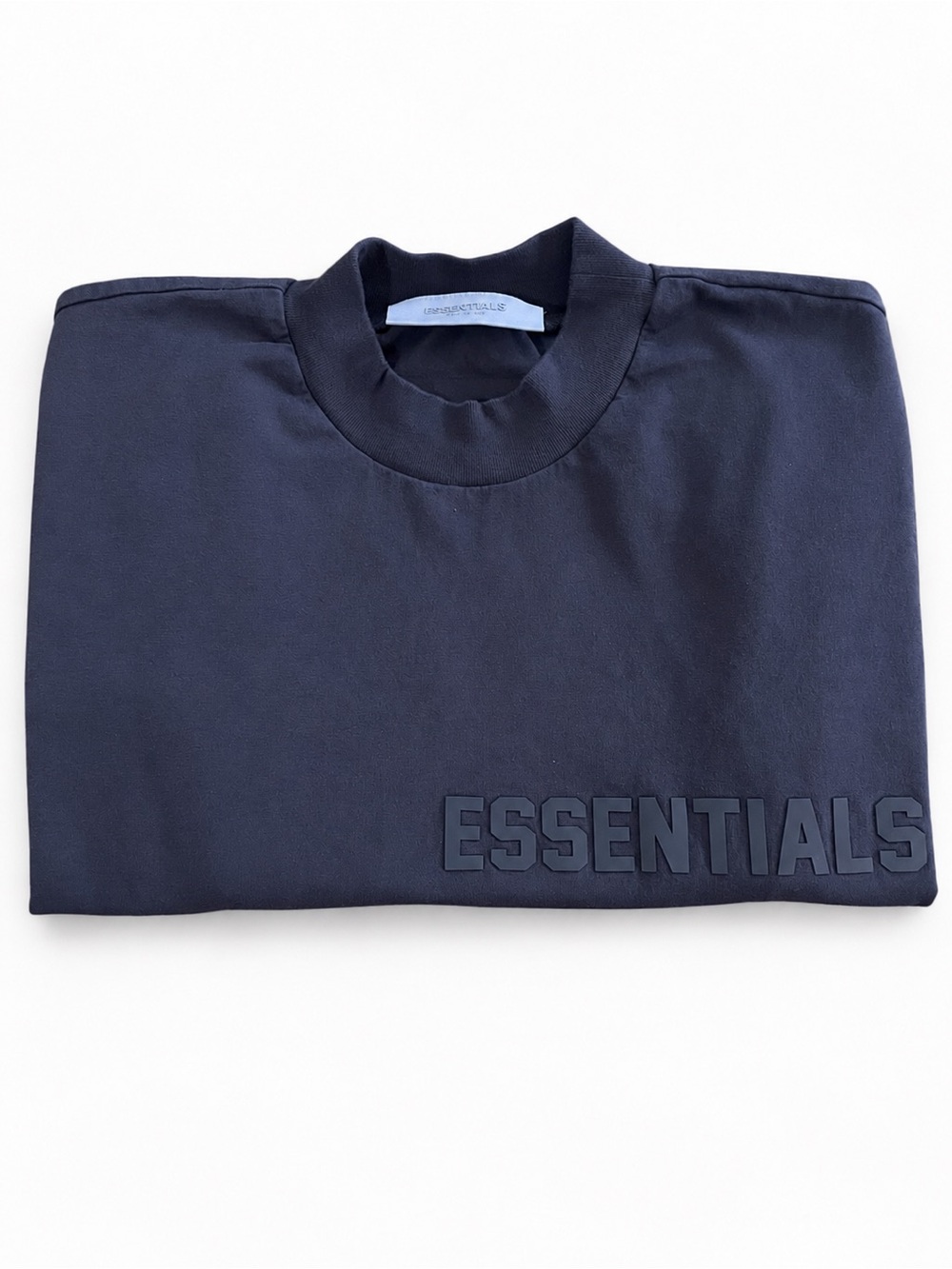 Fear of God Essentials Tee – Dark Plum/Purple – Size Small